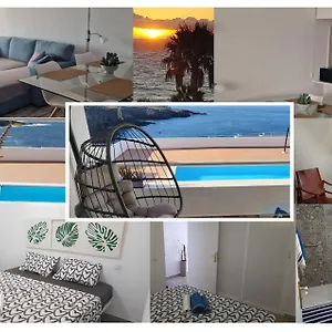 Appartement En Primera Linea De Mar Y Piscina - Azur - El Ancla - - Costa Adeje, Callao Salvaje